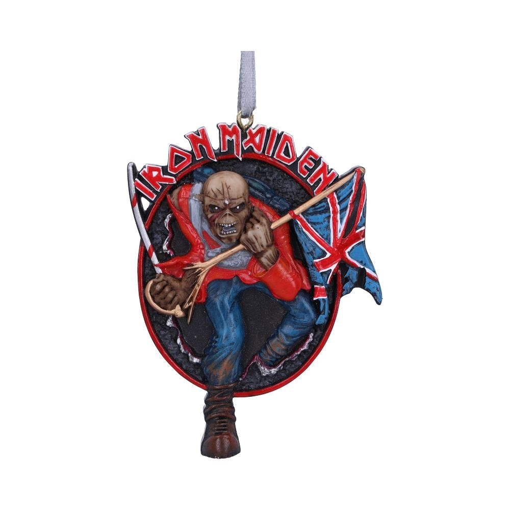 Nemesis Now Iron Maiden - The Trooper Weihnachtskugel - Mehrfarben